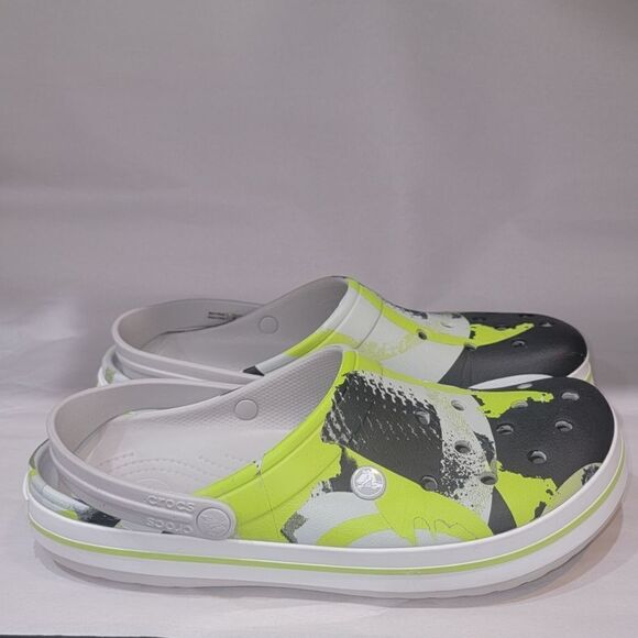 Crocs Crocband OmbreBlock Rubber Slip-on Clog Shoes Men's Size 11 - Picture 3 of 15